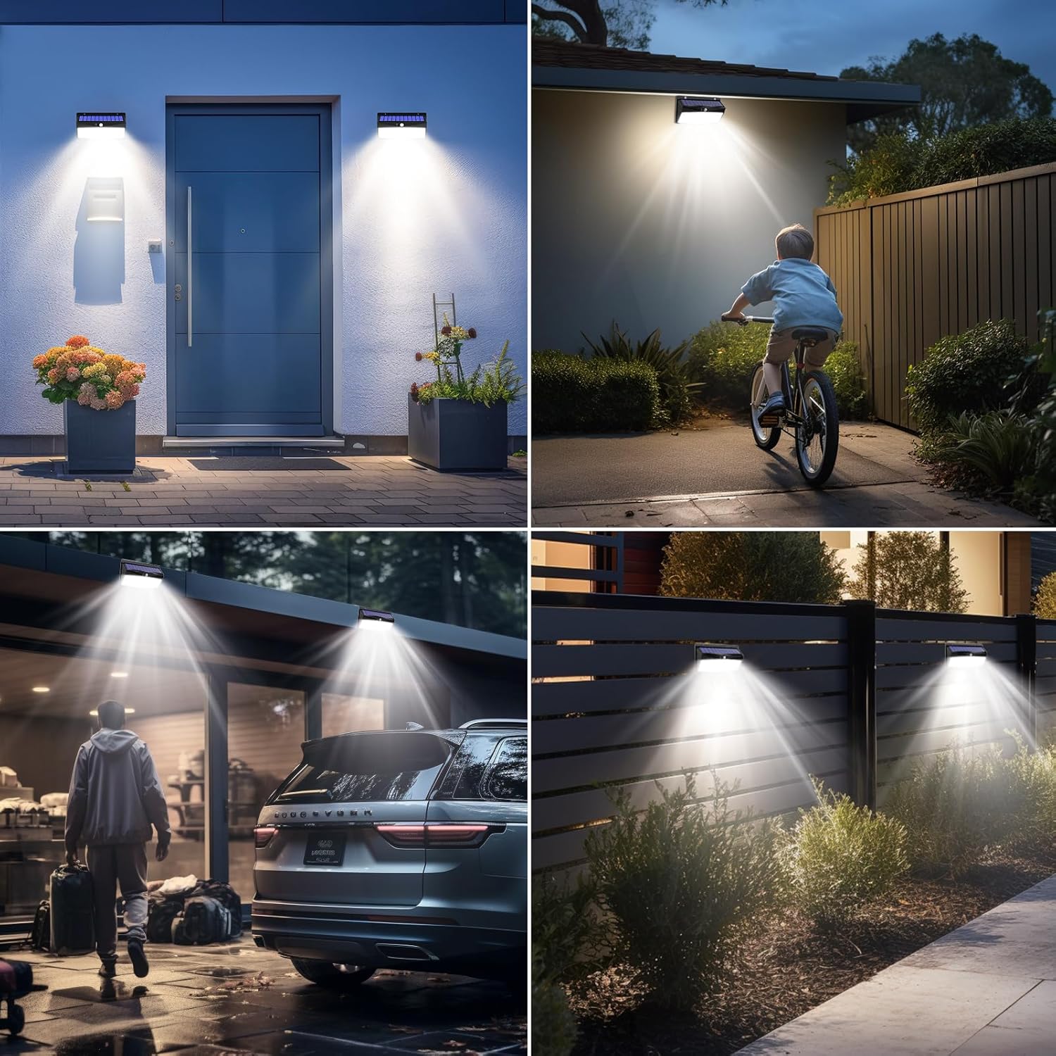 368_LED_Solar_Lights_Outdoor_Motion_Sensor,_Solar_Fence_With_3_Lighting_Modes,_Powered_Security_Waterproof_for_Outside_Yard_Wall_Garden_Backyard_Garage