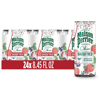 Maison Perrier Chic Sparkling Beverage, Low Calorie, Mocktails, 12-Pack