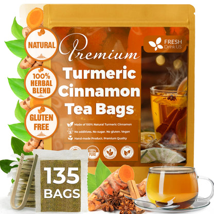 Turmeric Cinnamon - 75 Tea Bags