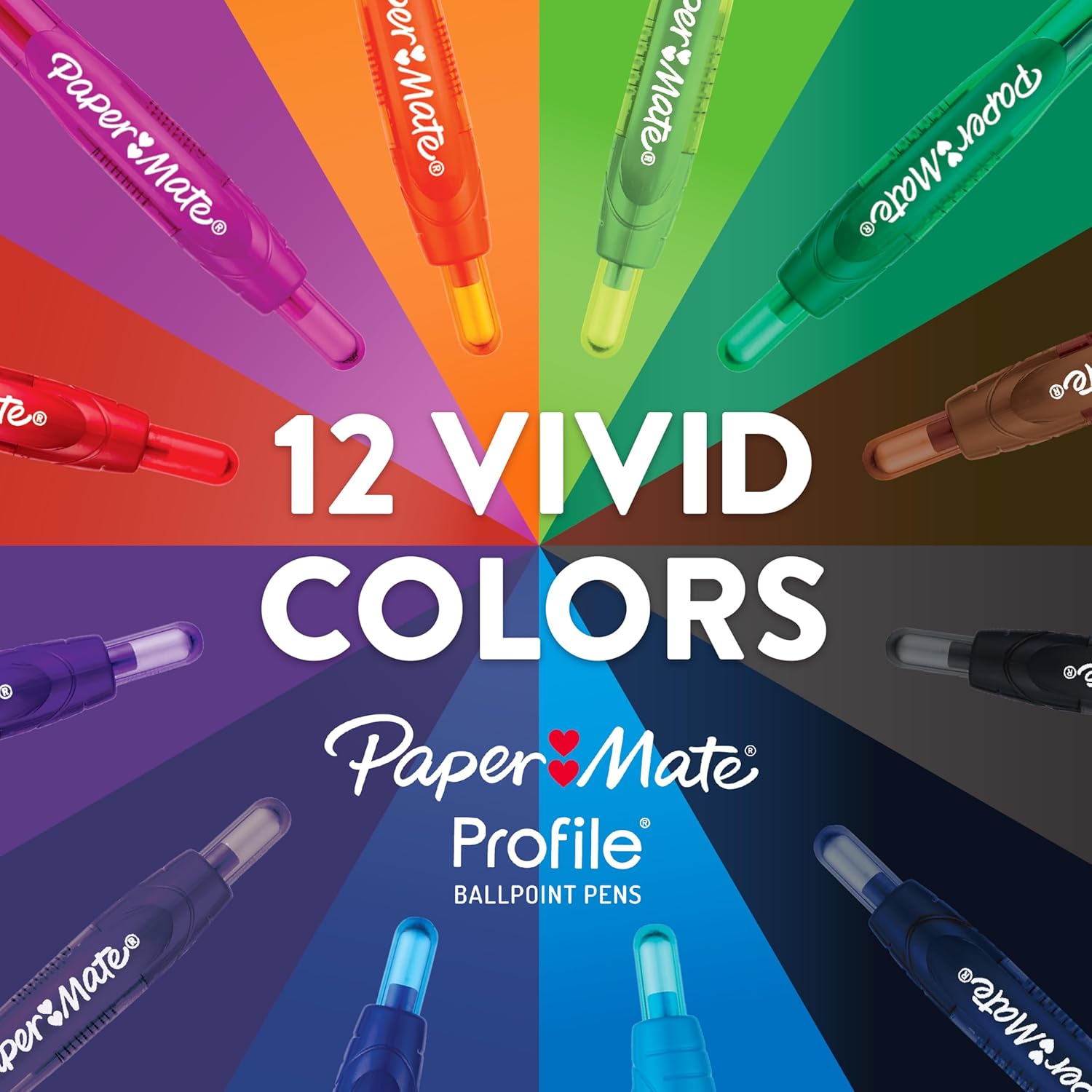 Paper_Mate_Profile_Retractable_Ballpoint_Pens,_Bold_Point_(1.4mm),_Black,_12_Count