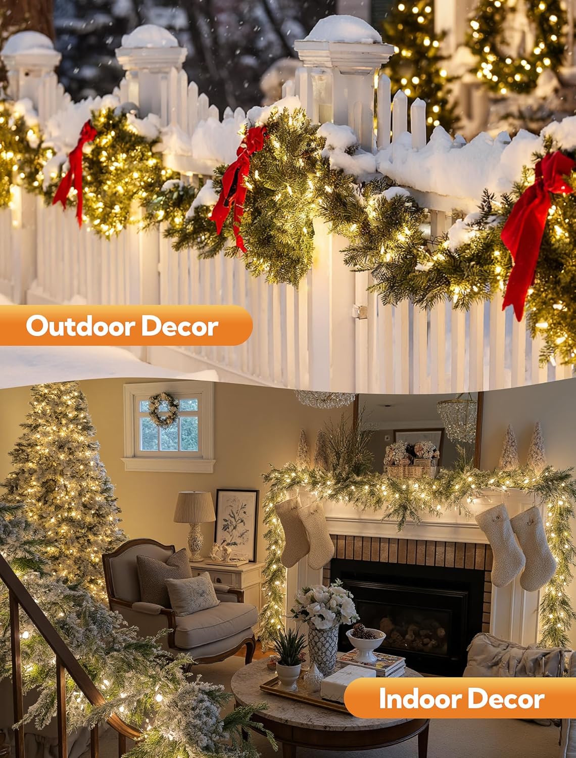 LED_Christmas_Lights_Indoor_Outdoor,_16.4_FT_50_LED_Warm_White_String_Lights_Green_Wire,_Connectable_Waterproof_Christmas_Tree_Light_Plug_in_for_Xmas_Garland_Wreath_Holiday_Wedding_Decorations