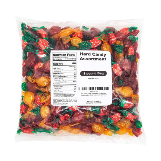 Individually Wrapped Candy for Picnics and Park Outings – 85-Piece Bag of Strawberry, Butterscotch and Cinnamon