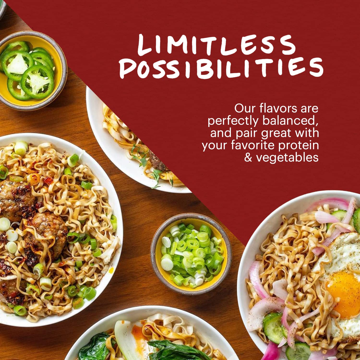 Momofuku_Sweet_&_Spicy_Ramen_Noodles_by_David_Chang,_5_Count_(Pack_of_1)_Air-Dried_Vegan_Instant_Noodles_11g_of_Plant_Based_Protein_Food_Flavor