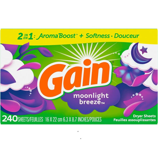 Gain_Dryer_Sheets_Laundry_Fabric_Softener,_Moonlight_Breeze,_240_Count