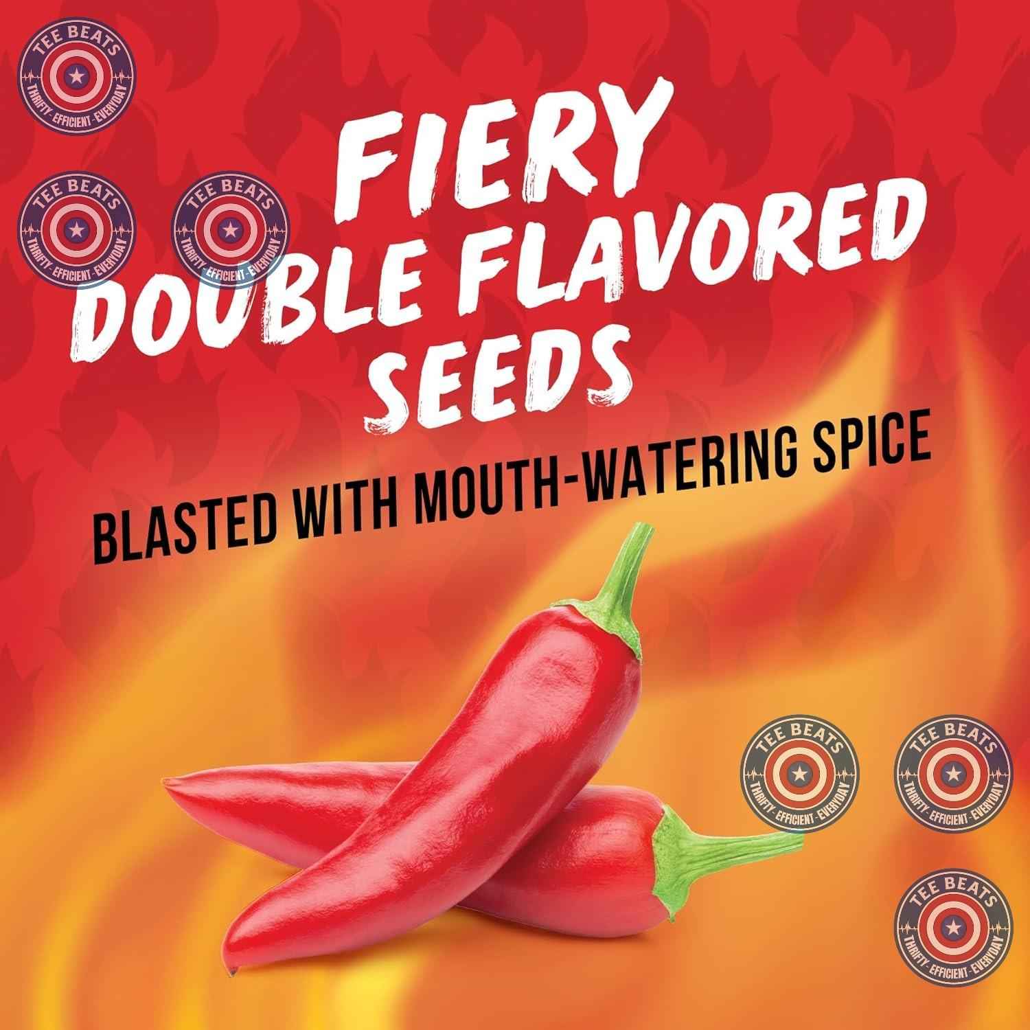 BIGS Taco Bell Fire Sauce Sunflower Seeds – Portable Spicy Snack for Road Trips and Tailgates