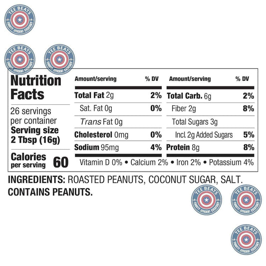 PBfit Powdered Peanut Butter – Shelf-Stable School Snack Alternative for Kids, Made with Real Roasted Peanuts