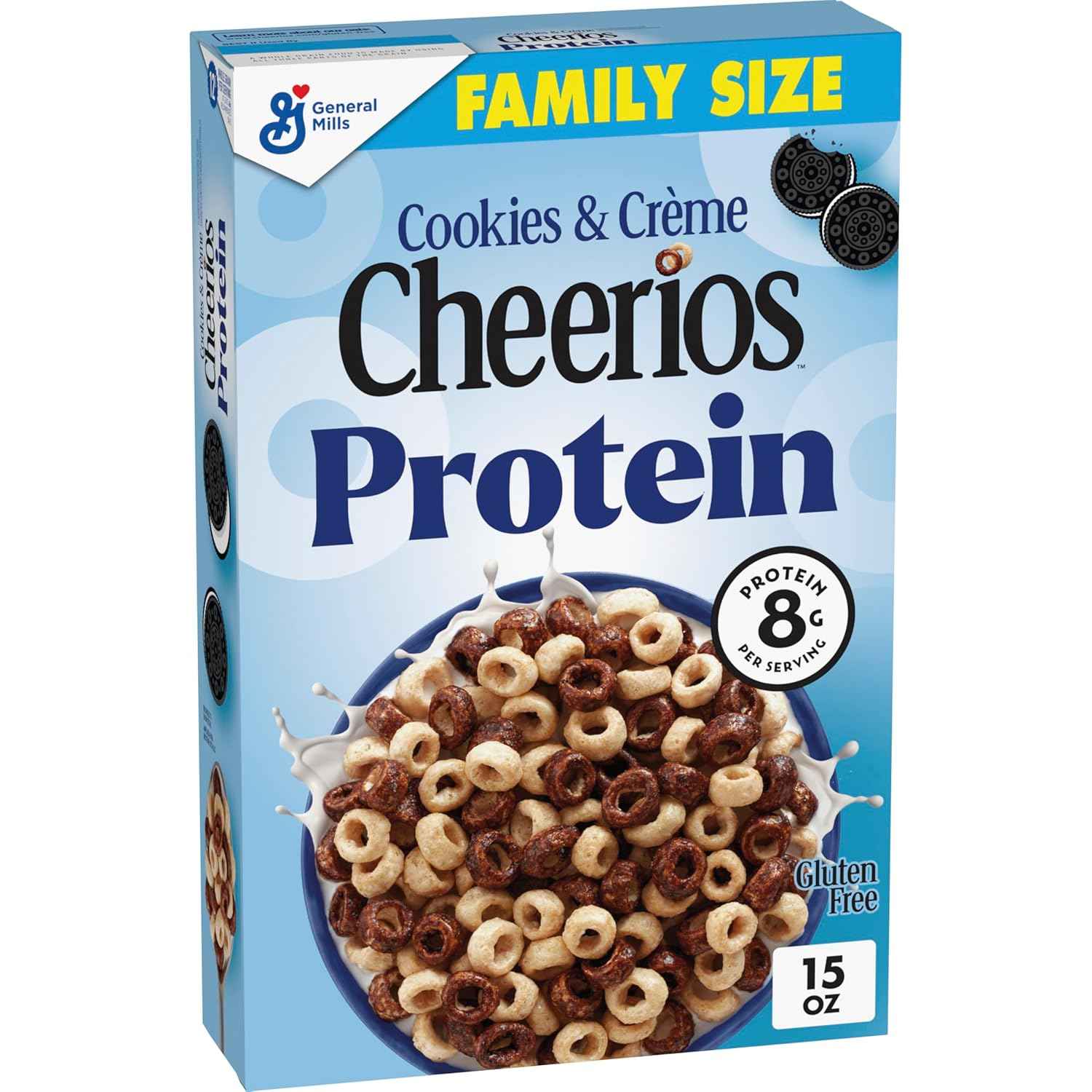 Cheerios Protein Cereal, Cookies and Crème – Post-Workout Recovery Bowl for Active Wellness Routines