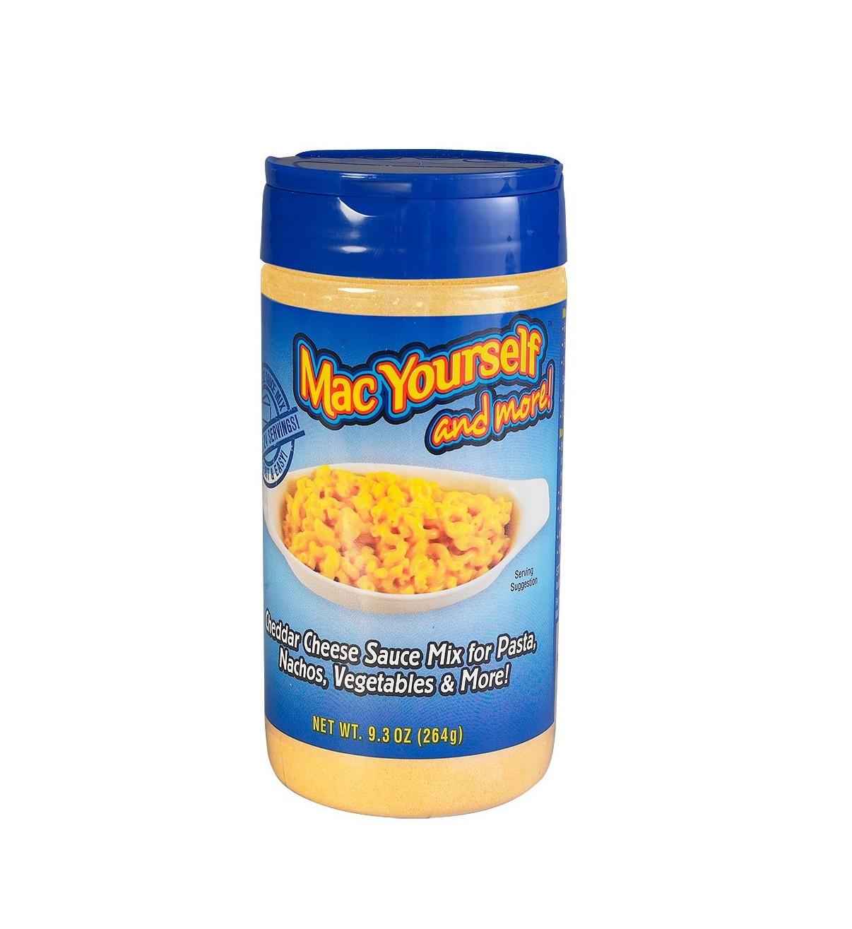 Mac Yourself Cheddar Cheese Sauce Mix for Camp Dining, Feeds 28 People