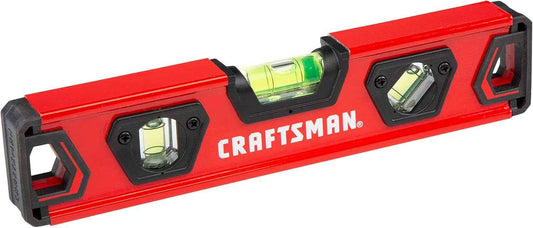 CRAFTSMAN Compact Torpedo Level – Weather-Ready Leveling for Patio Builds, Deck Framing, and Deck Stairs