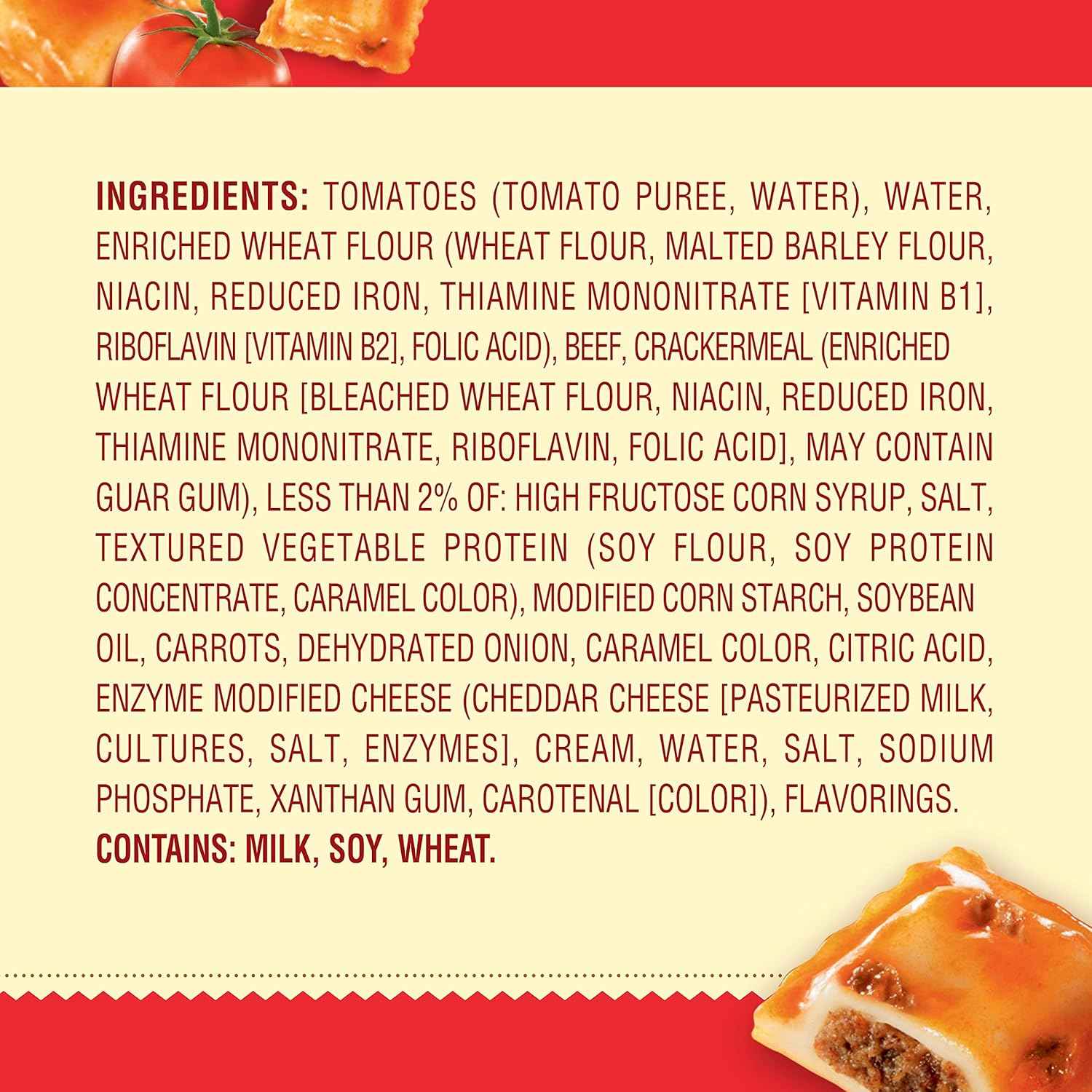 Chef Boyardee Beef Ravioli 15 oz Cans – Office Break Room Microwave Meal for Back-to-Back Workdays