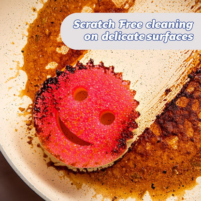 Scrub_Daddy_Dual_Sided_Texture_Changing_Sponge/Scrubber_-_Super_Absorbent_Sponge_Side_-_Scrub_Mommy_(Pink)_-_1_Count