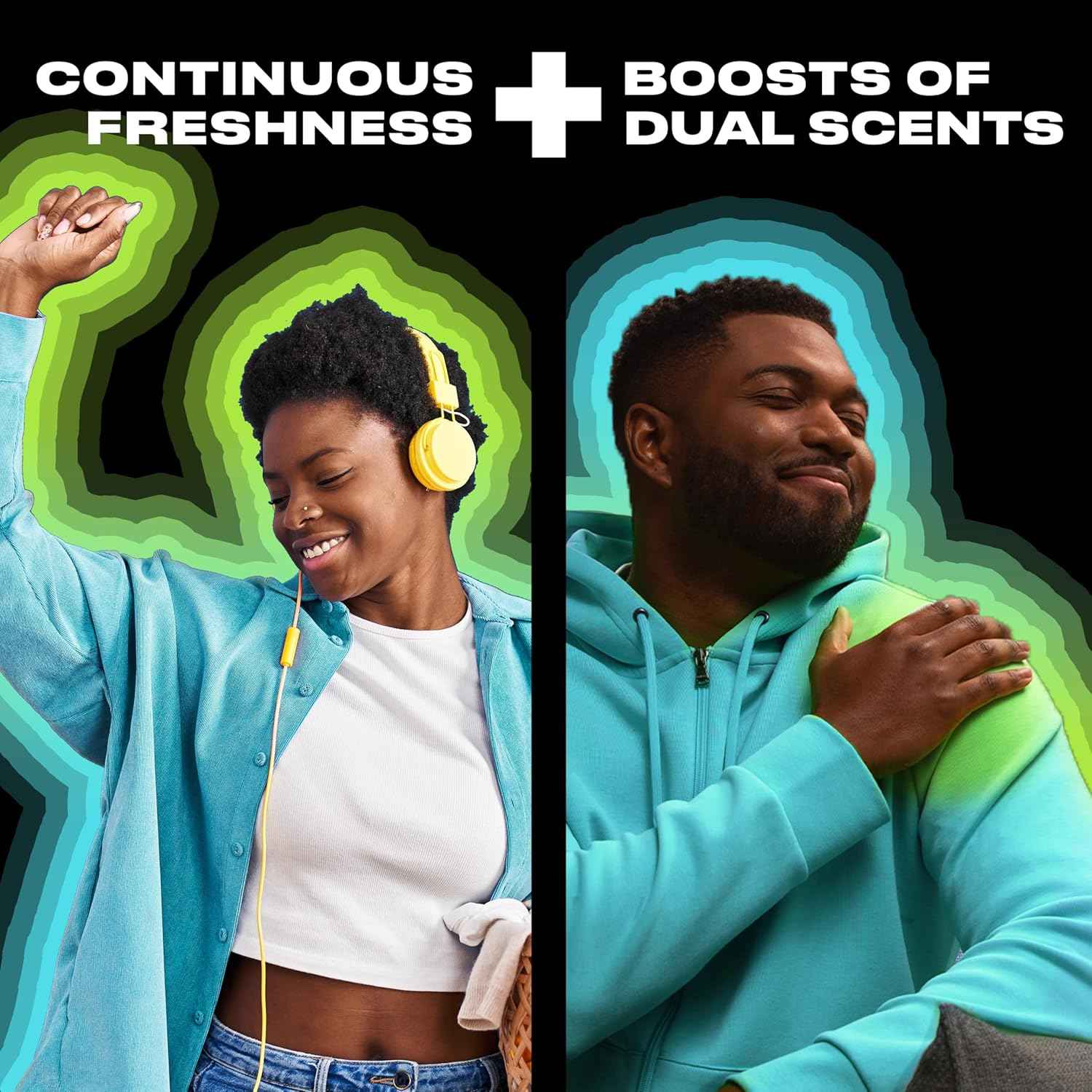 Downy Unstopables Fusions Scent Duos Laundry Scent Booster Beads, Twilight and Jasmine Scent, 24hr non-stop freshness with 2 in 1 dual scent laundry scent beads