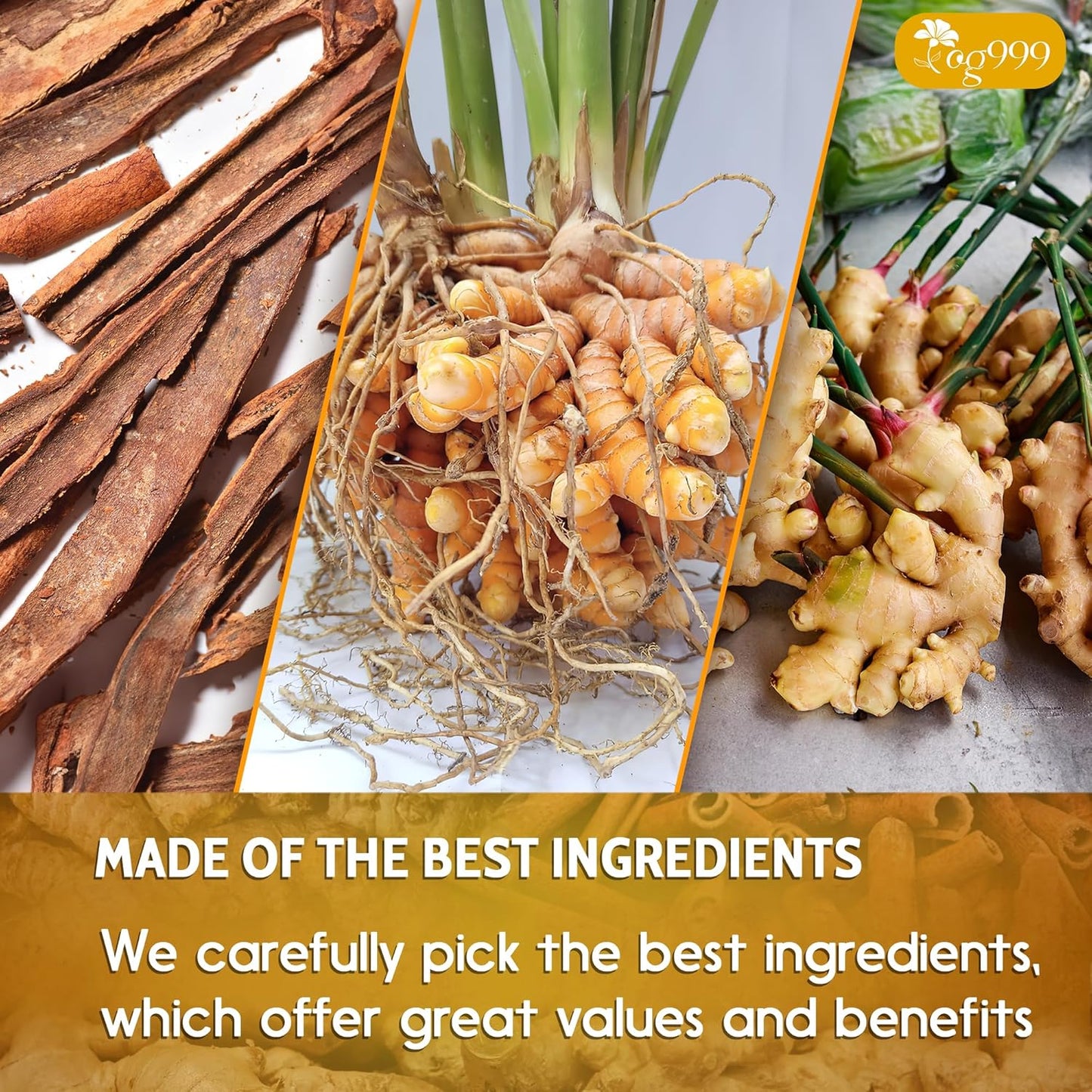 TOG999,_60_Bags_Premium_Turmeric_Ginger_Cinnamon_Tea,_Improve_Digestion,_Support_Brain,_Weight,_Skin_and_Sleep,_Eco-Conscious_Tea_Bags_and_Premium_Natural_Ingredients._Turmeric_Ginger_Herbal_Tea._No_Sugar,_No_Caffeine,_No_Gluten,_Vegan.