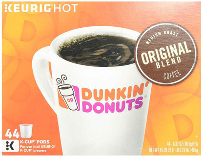 Dunkin' Donuts Coffee K-Cup Pods Medium Roast