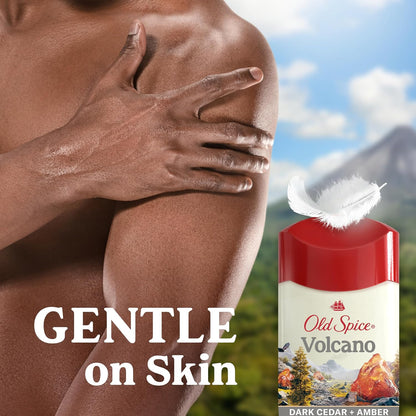 Old_Spice_Men's_Antiperspirant_&_Deodorant_Volcano_with_Charcoal,_2.6oz_(Pack_of_3)_with_Travel-Size_Swagger_Body_Wash