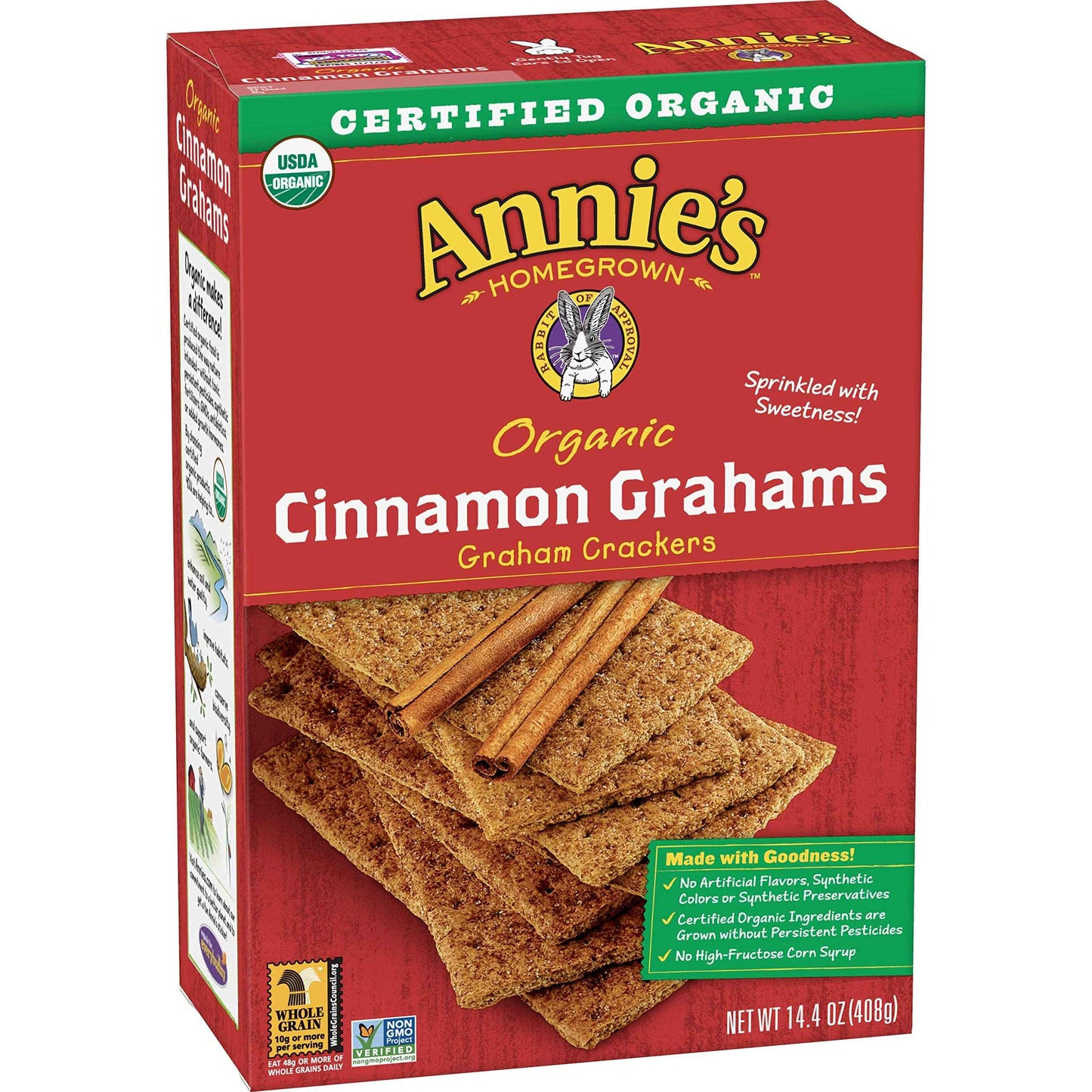 Annie's Organic Bunny Grahams Snacks, Neapolitan, 7.5 oz - Easter Day