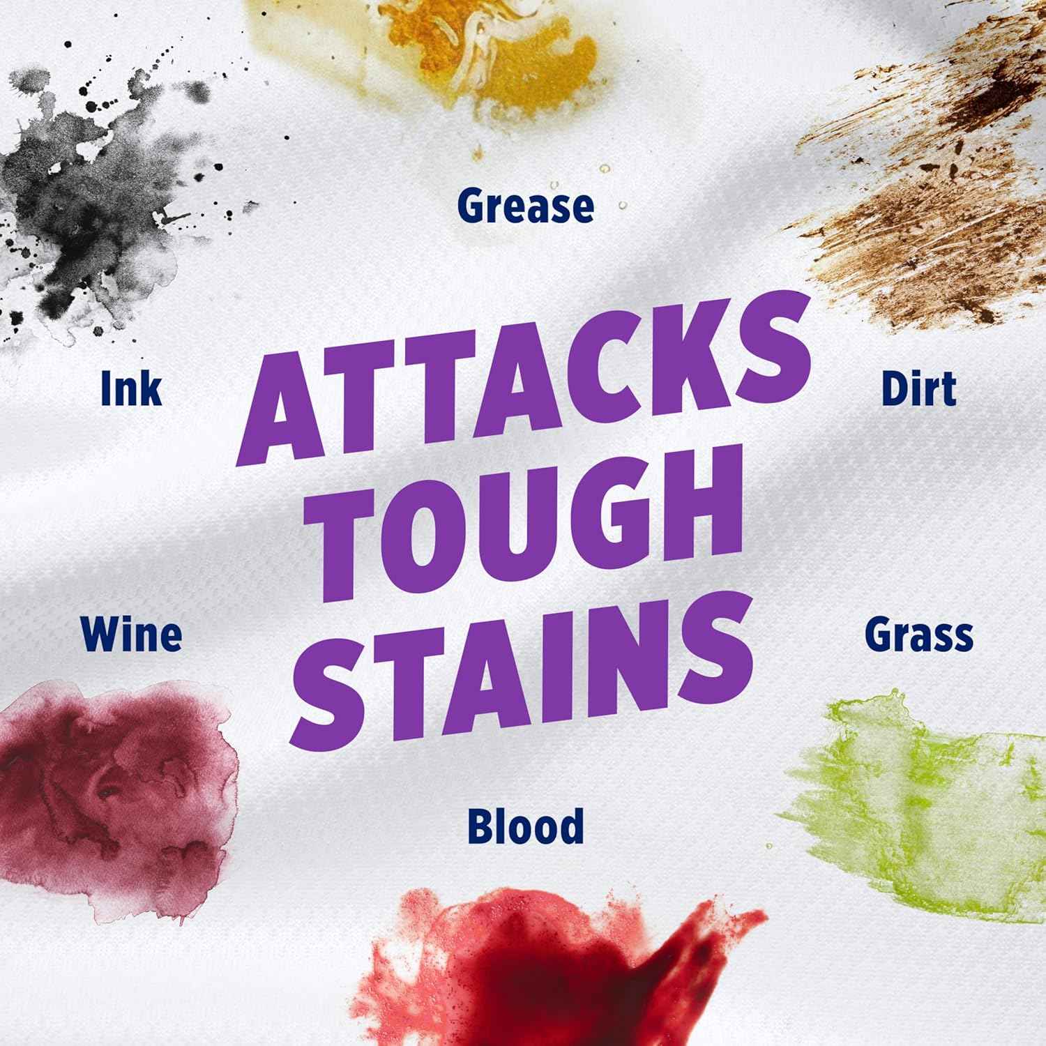 OxiClean Odor Blasters Odor and Stain Remover Liquid Laundry Additive, Water-Activated Laundry Stain Remover