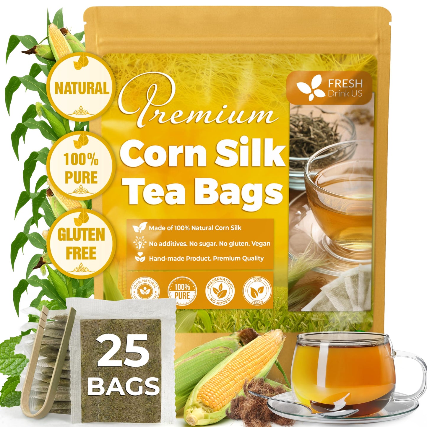 Corn Silk - 25 Tea Bags