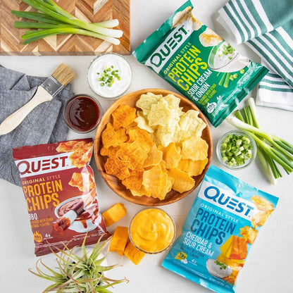 Quest Nutrition Protein Chips Variety Pack High Protein, Low Carb, 1.1 oz