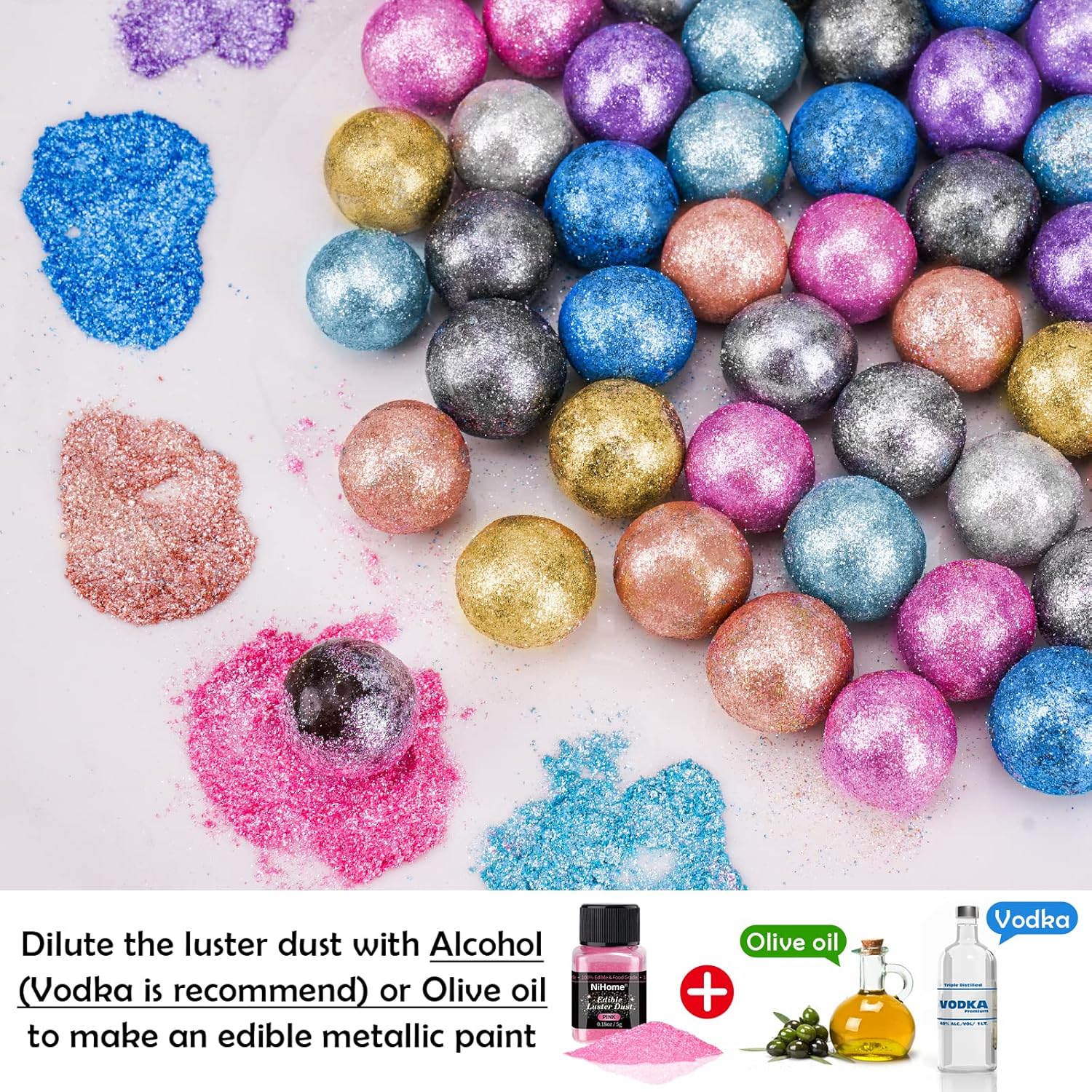 NiHome_Edible_Food-Grade_Glimmer_Powder_Glitter_Luster_Dust_Metallic_Food_Decorating_Sprinkle_Glimmery_Dust_for_Drink_Wine_Beverage_Cake_Candy_Dessert_Bakery_Restaurant_Vegan_(0.18oz/5g,_Pink)