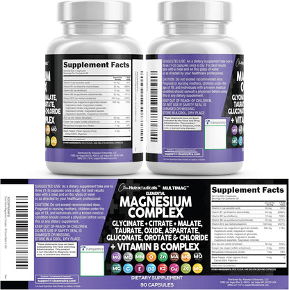 Clean_Nutraceuticals_Magnesium_Complex_with_Magnesium_Glycinate_Citrate_Malate_Oxide_Taurate_Aspartate_Orotate_&_Mag_Chloride,_Zinc_Copper_Manganese_&_Vitamin_C_B1_B2_B6_B12_Complex_-_1Pack