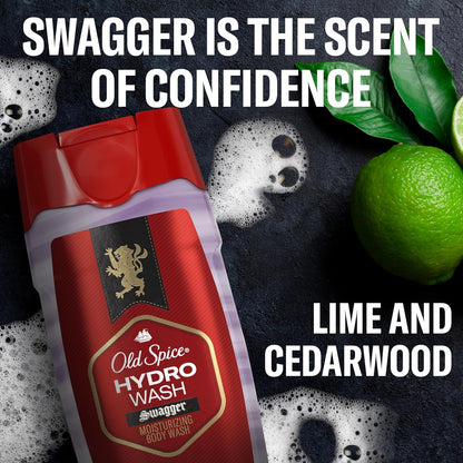 Old_Spice_Moisturizing_Body_Wash_for_Men,_Hydro_Wash,_2-in-1_Long_Lasting_Scent_&_Deep_Hydration,_24/7_Shower_Fresh,_Smoother_Swagger_Scent,_16_oz_(Pack_of_4)