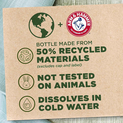 ARM & HAMMER Clean Scentsations In-Wash Scent Booster, Laundry Scent Booster Clean Meadow scent, 24 Oz