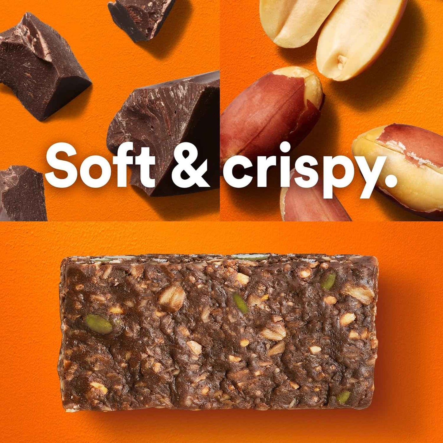 RXBAR Nut Butter and Oat Protein Bars, Protein Snacks, Snack Bars, Dark Chocolate Peanut Butter