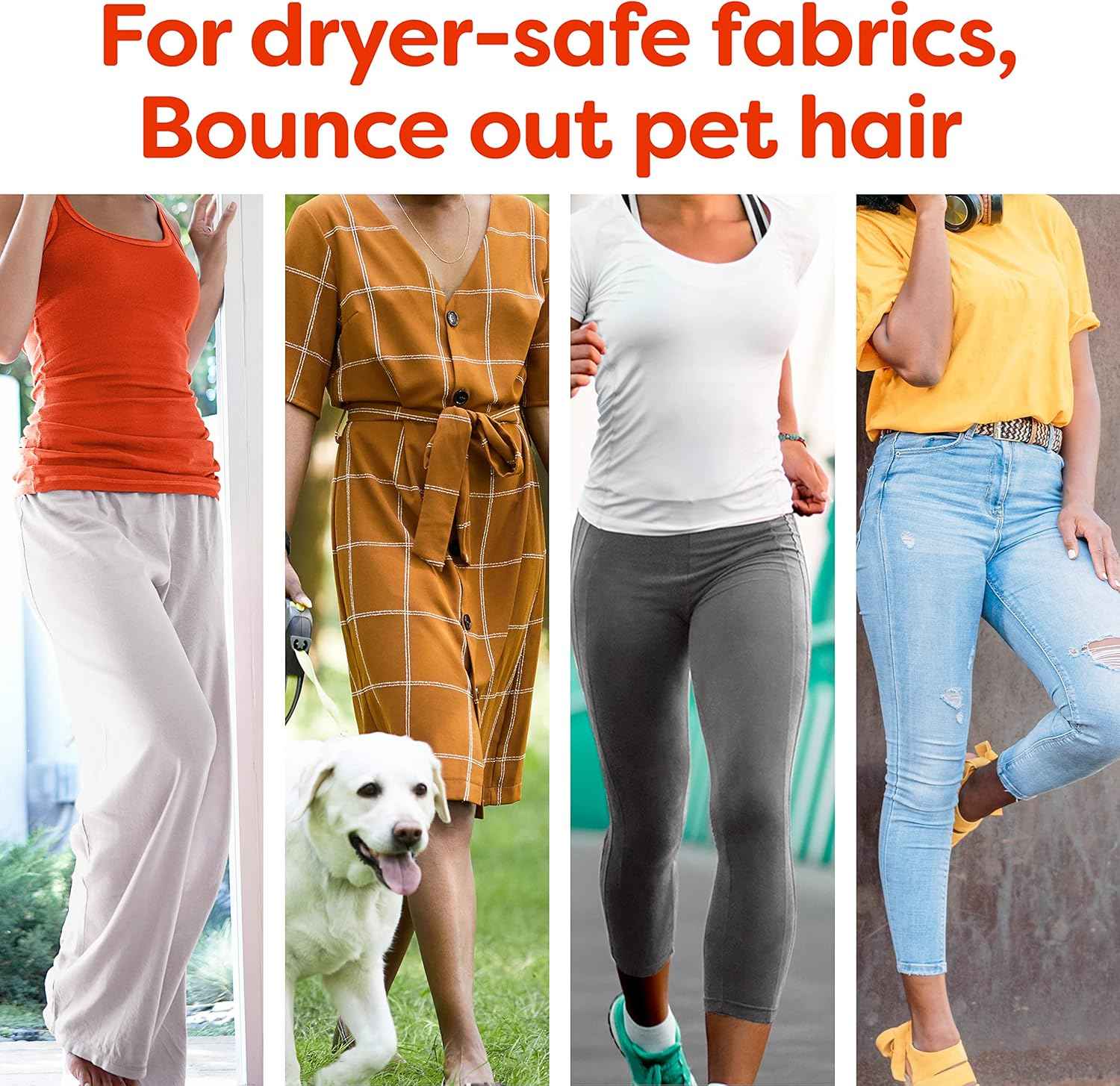 Bounce Pet Hair and Lint Guard Mega Dryer Sheets with 3X Pet Hair Fighters, Fresh Scent