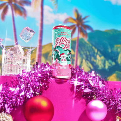 Alani Nu Winter Wonderland, Sugar Free, Low Calorie Energy Drinks, 200mg Caffeine, Biotin, B Vitamins, Zero Sugar, 10 Calories, 12 Fl Oz Cans, 24 Pack
