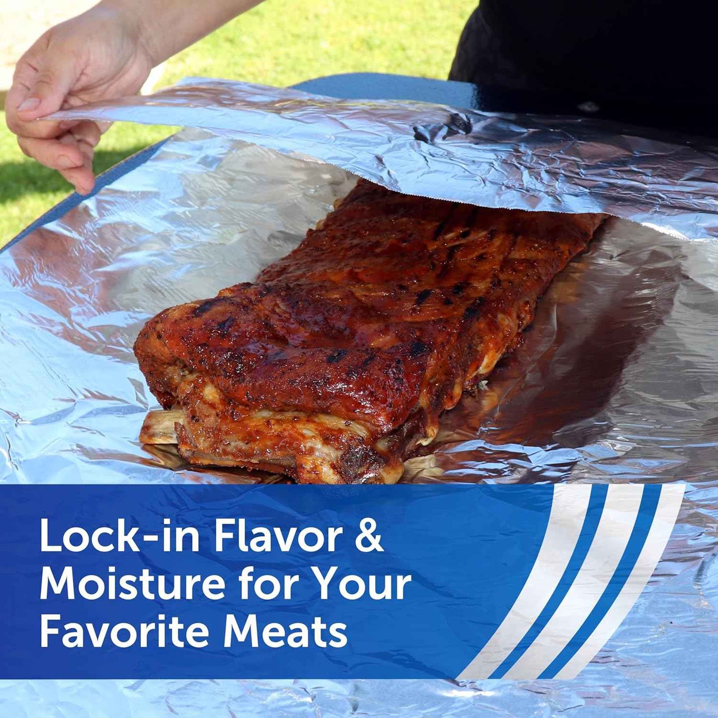 Reynolds Wrap Pitmaster's Choice Extra Thick Foil for Grilling, 18 Inch Grill Foil, Withstands High Heat, Extra Wide, 37.5 Total Sq. Ft.