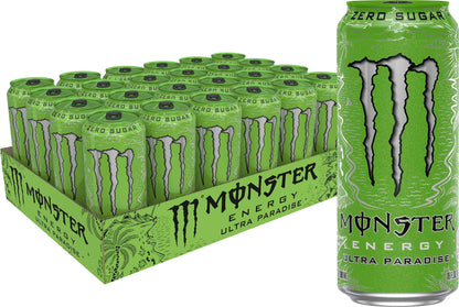 Monster Energy Ultra Variety Pack, PKZSD, Sugar Free Energy Drink, 16 Ounce | Pack of 15