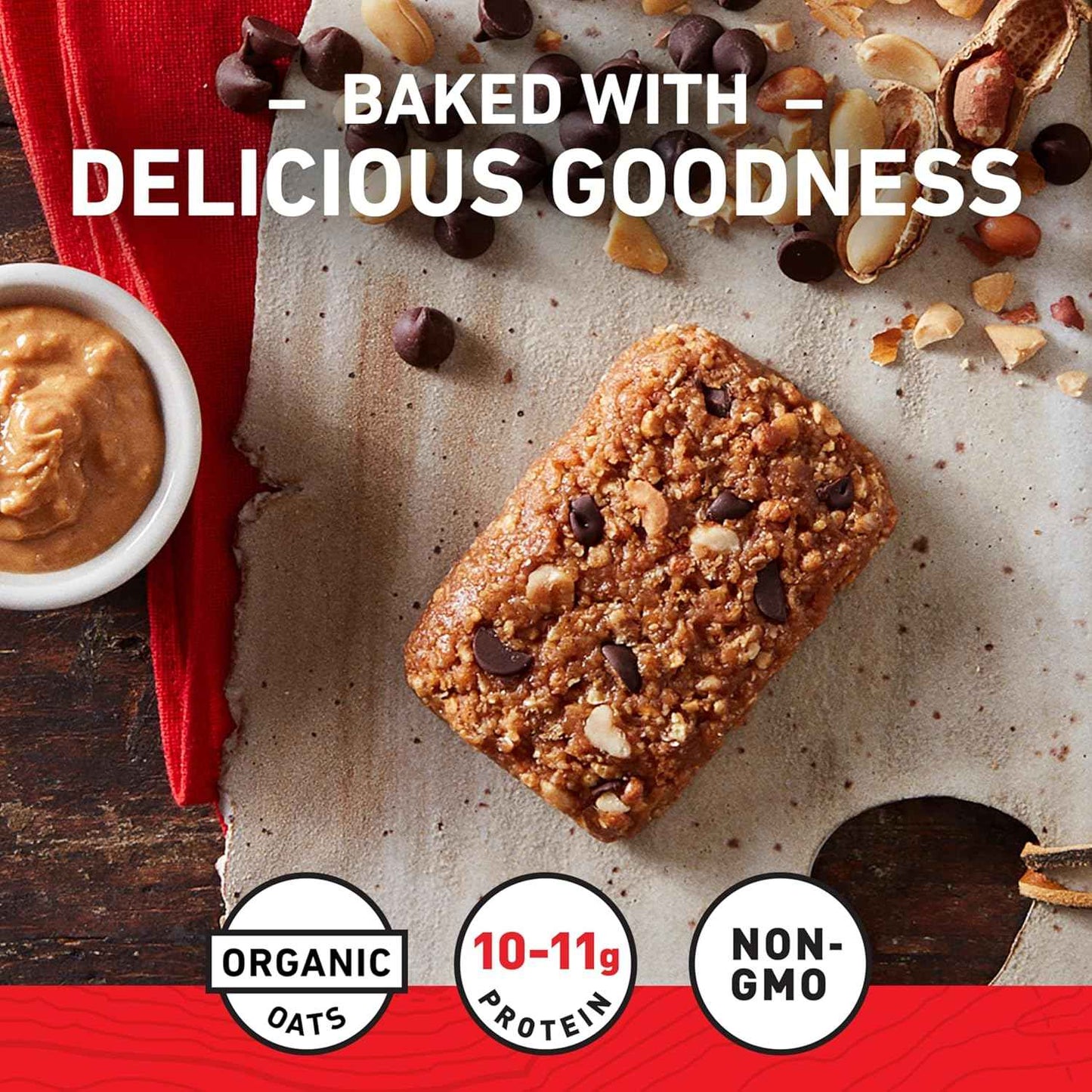 CLIF BAR - Energy Protein Bars - Variety Pack - 4 Flavors - Made with Organic Oats - Energy Bars - Non-GMO