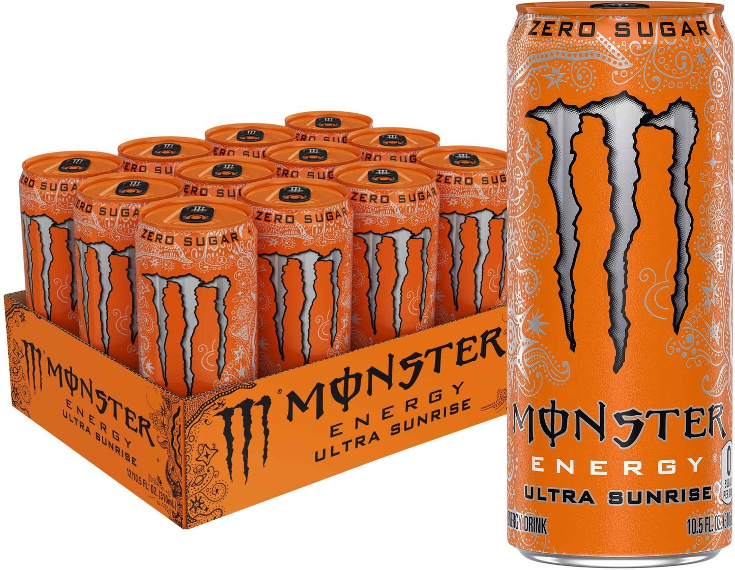 Monster Energy Ultra Variety Pack, PKZSD, Sugar Free Energy Drink, 16 Ounce | Pack of 15