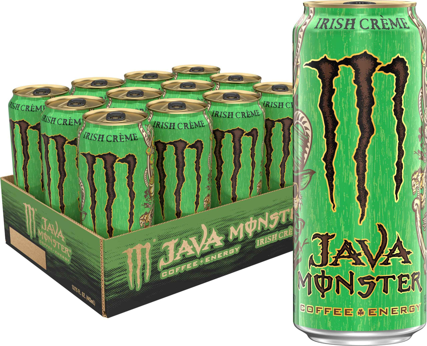Java Monster, Coffee + Energy Drink, 15 Ounce