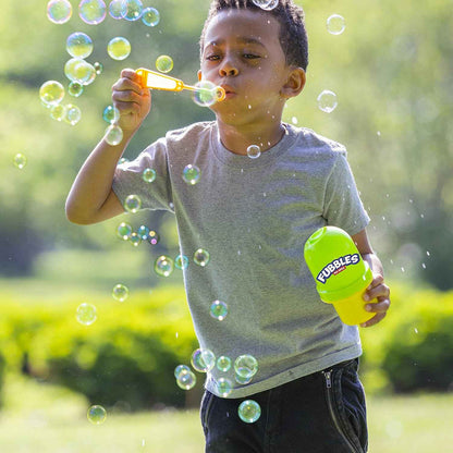 Little Kids Fubbles No-Spill Tumbler Includes 4oz Bubble Solution and bubble wand (tumbler colors may vary) Multicolor