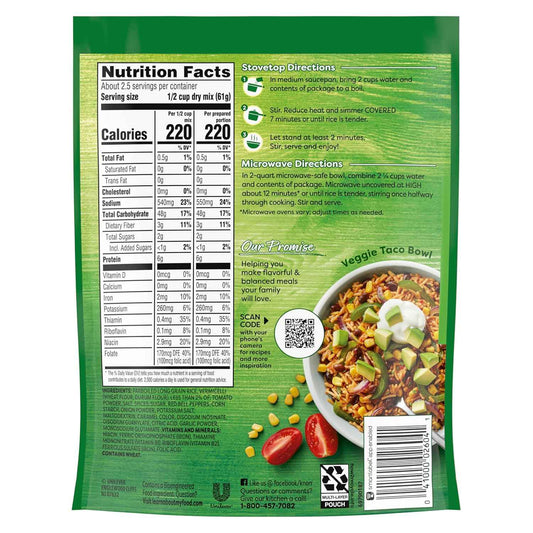 Knorr Rice Sides For a Tasty Rice Side Dish 5.4 oz