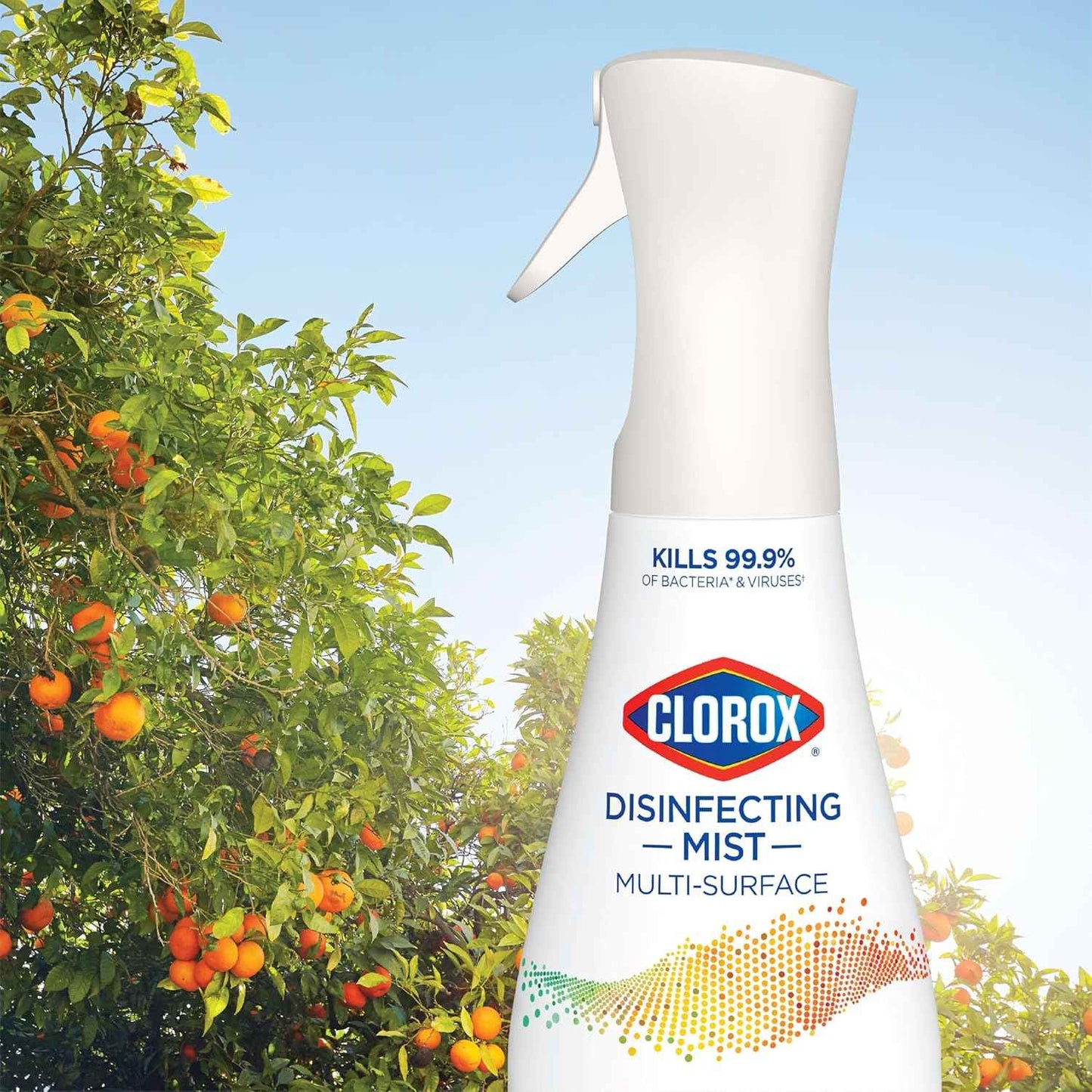Clorox Disinfecting Mist, Lemon and Orange Blossom, 1 Spray and 1 Refill