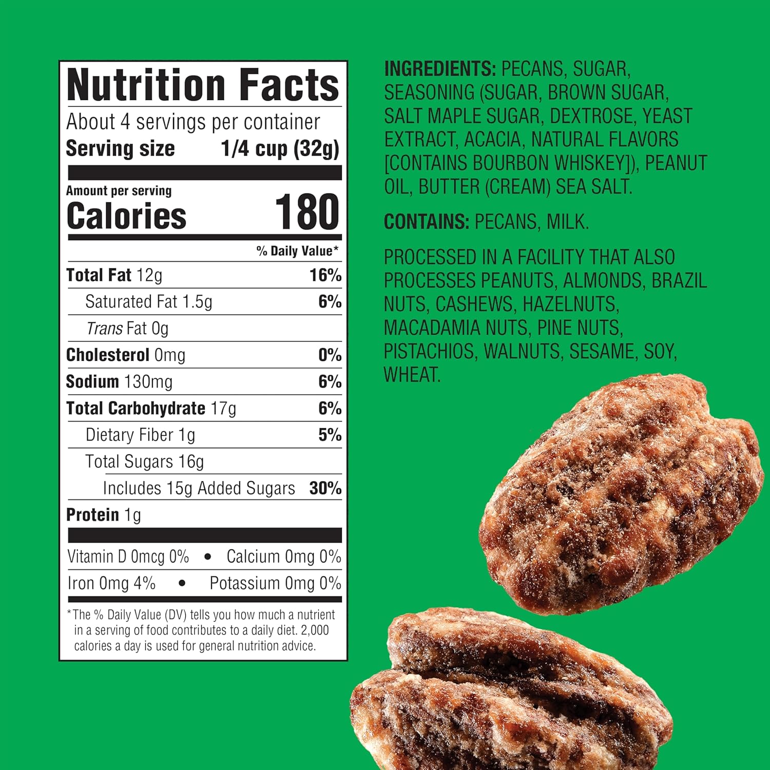 Emerald_Maple_Bourbon_Pecans_(1-Pack)_|_5oz_Resealable_Bag_|_Kosher_Dairy_Certified,_Non-GMO,_Contains_No_Artificial_Preservatives,_Flavors_or_Synthetic_Colors