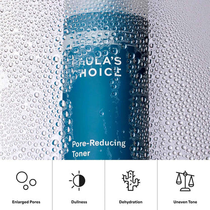 Paula's Choice SKIN BALANCING Pore-Reducing Face Toner with Niacinamide, for Oily Skin & Combination, Minimizes Large Pores, Controls Oil & Shine, Hydrates & Replenishes, Fragrance-Free