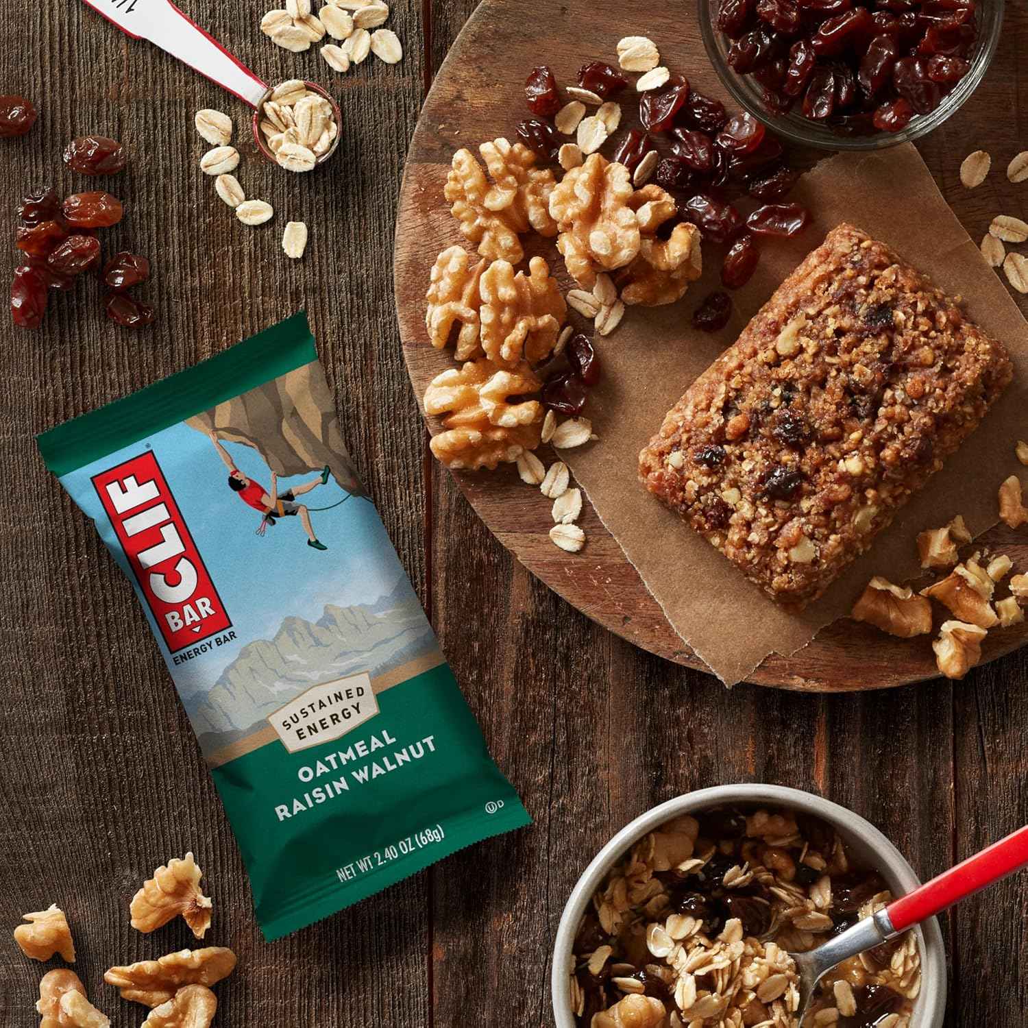 CLIF BAR - Energy Protein Bars - Variety Pack - 4 Flavors - Made with Organic Oats - Energy Bars - Non-GMO