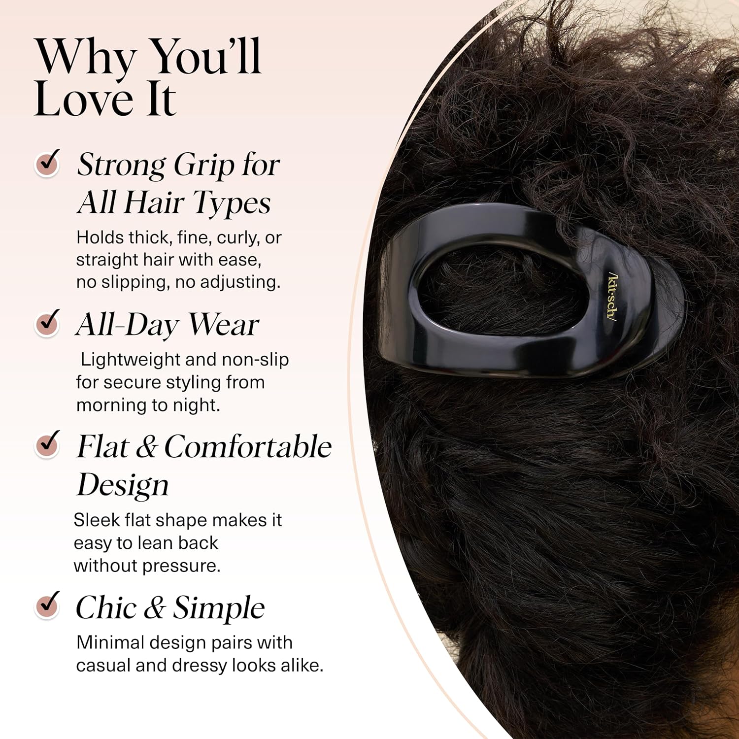 Kitsch_Large_Flat_Claw_Clips_for_Women_-_Stylish_Flat_Hair_Clips,_Strong_Hold_for_Thick_&_Fine_Hair_|_Non-Slip_for_Secure,_Comfortable_All-Day_Wear_|_Ideal_Gifts_for_Women_-_Black