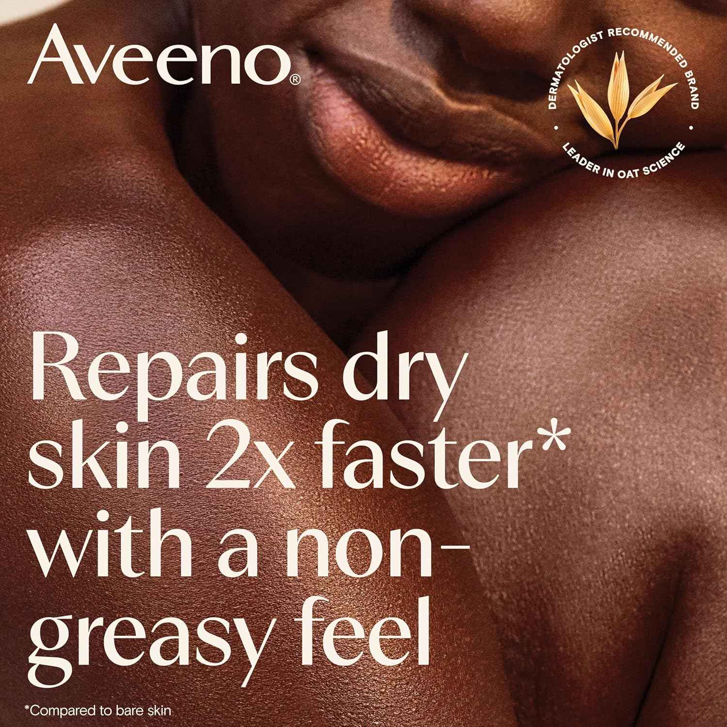 Aveeno Skin Relief Healing Ointment, for Extra Dry, Cracked & Sensitive Skin, 72-Hour Protectant with Triple Oat, Shea Butter & Glycerin, Fragrance-Free for Body, Face, Hands, Lips