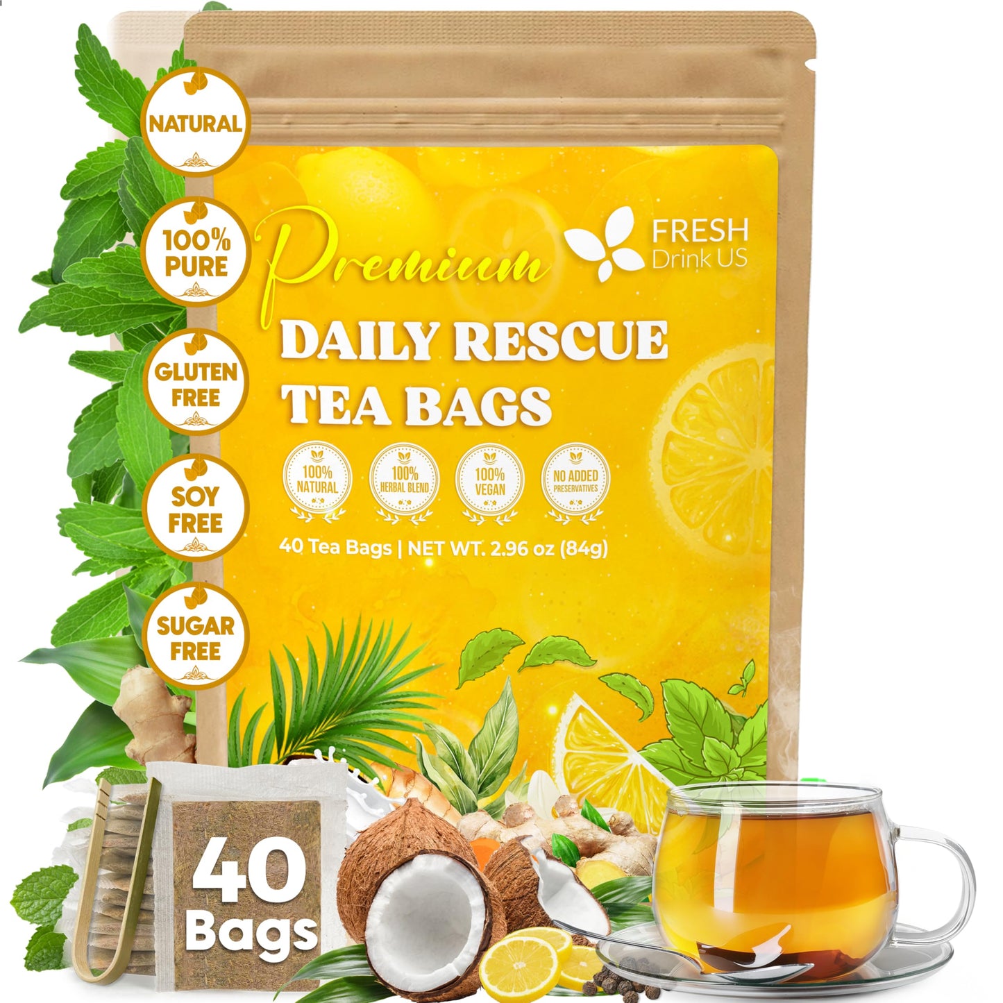 Daily Rescue - 40 Tea Bags