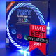 Blue 36 Leds (Black Disc)