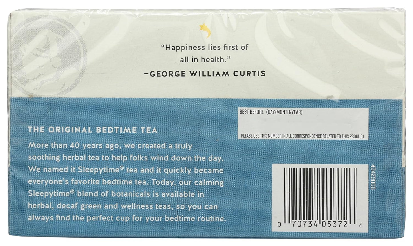 Celestial_Seasonings_Wellness_Tea,_Sleepytime_Extra,_20_Count_Box