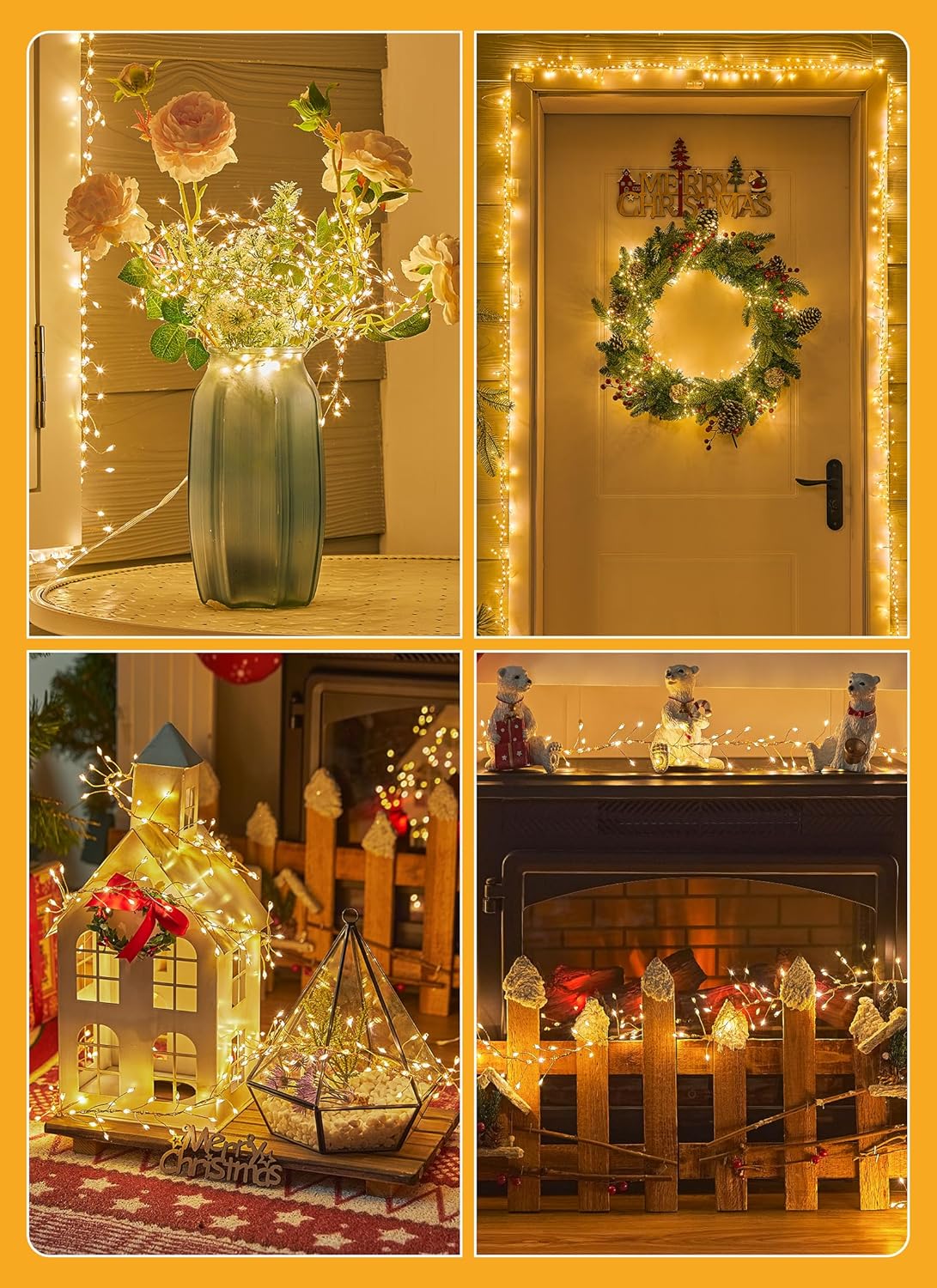 Flowing_Fairy_Lights_Plug_in_with_14_Modes,_10FT_388LED_Twinkle_Firecrackers_String_Lights_Indoor_Waterproof,_Christmas_Tree_Cluster_Lights_for_Bedroom_Garland_Christmas_Decor,_Warm_White