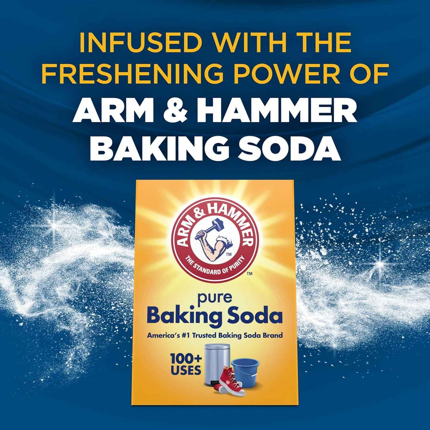ARM & HAMMER Clean Scentsations In-Wash Scent Booster, Laundry Scent Booster Purifying Waters scent