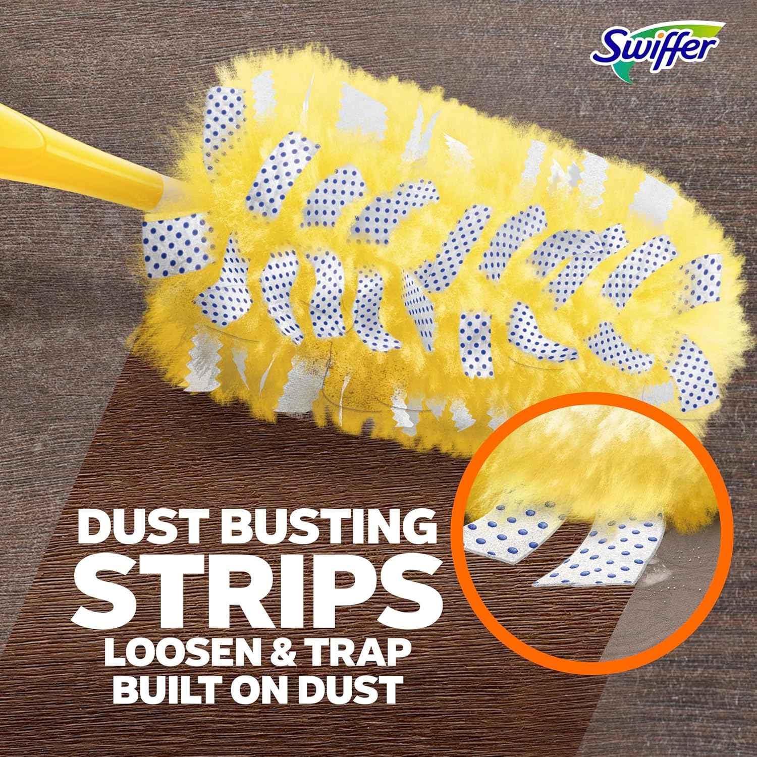 Swiffer Dusters Heavy Duty Multi-Surface Duster Refills for Cleaning, Lavender, 11 Count