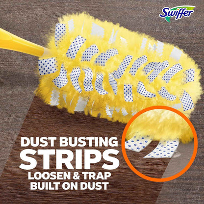 Swiffer Dusters Multi-Surface Heavy Duty Duster Refills, Unstopables Fresh Scent, 11 Count